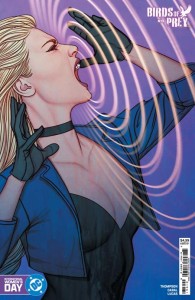 BIRDS OF PREY #19 CVR D JENNY FRISON INTERNATIONAL WOMENS DAY CARD STOCK VAR