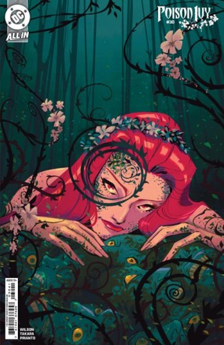 POISON IVY #30 CVR F INC 1:25 SARAH BASLAIM CARD STOCK VAR