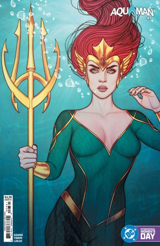 AQUAMAN #3 CVR E JENNY FRISON INTERNATIONAL WOMENS DAY CARD STOCK VAR