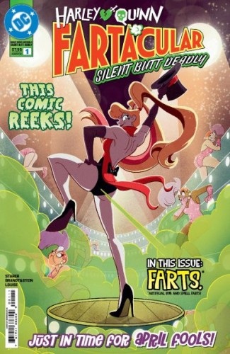 HARLEY QUINN FARTACULAR SILENT BUTT DEADLY #1 (ONE SHOT) CVR A TED BRANDT & RO STEIN