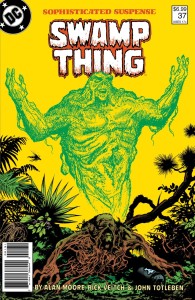 SAGA OF THE SWAMP THING #37 FACSIMILE EDITION CVR D STEPHEN R BISSETTE & JOHN TOTLEBEN FOIL VAR
