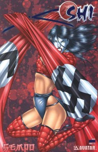 LADY DEATH SHI HARPIES ROYAL BLUE FOIL BONUS SET (5CT)