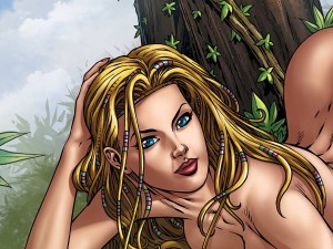 JUNGLE FANTASY IVORY BOOTY NUDE BAG SET (3CT)