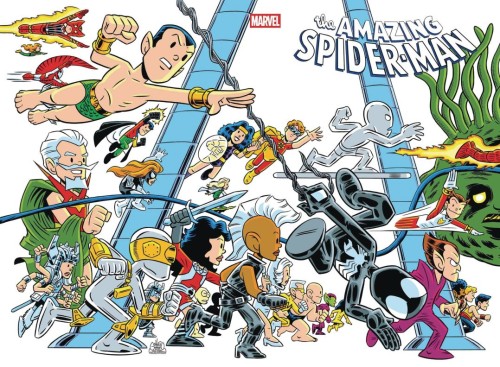 DF AMAZING SPIDER-MAN #52 MARVEL UNIVERSE VAR GIARRUSSO SGN