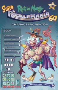RICK AND MORTY RICKLEMANIA #4 CVR B STRESING