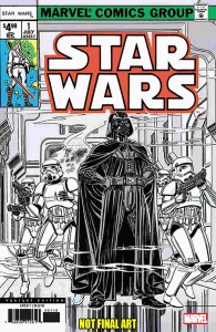 STAR WARS 1977 #1 FACSIMILE ED 25 COPY INCV ORDWAY VAR NEW