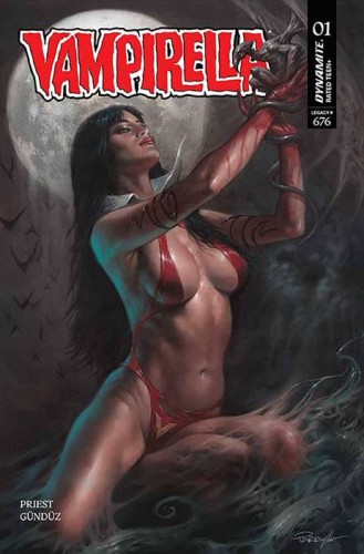 VAMPIRELLA (2025) #1 CVR W FOC BONUS PARRILLO FOIL