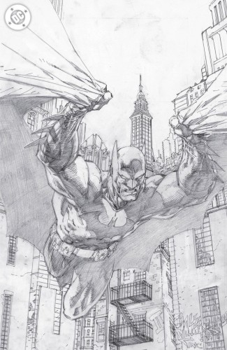 BATMAN #158 CVR O INC 1:250 JIM LEE PENCILS VIRGIN CARD STOCK VAR (H2SH)