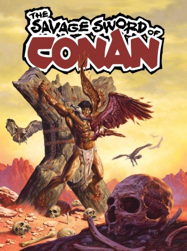 SAVAGE SWORD OF CONAN #8 CVR A JUSKO
