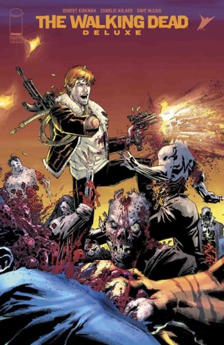 WALKING DEAD DLX #110 CVR C WHILCE PORTACIO & ALEX SINCLAIR CONNECTING VAR