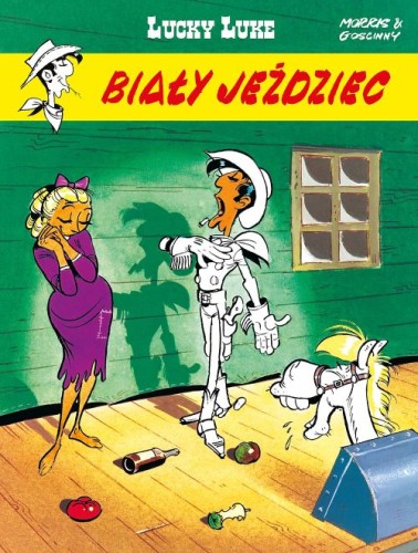 Lucky Luke. Biały jeździec Tom 43 (9788328171763)
