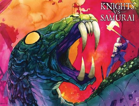 KNIGHTS VS SAMURAI #6 CVR A FEDE MELE WRAPAROUND