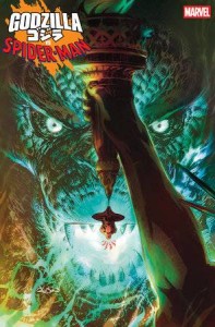 GODZILLA VS SPIDER-MAN #1 PATRICK GLEASON FOIL VAR