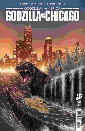GODZILLA VS AMERICA CHICAGO #1 2ND PTG CASH