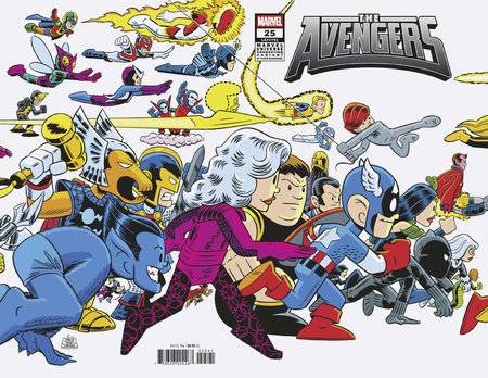 AVENGERS #25 CHRIS GIARRUSSO MARVEL UNIVERSE CONNECT VAR B