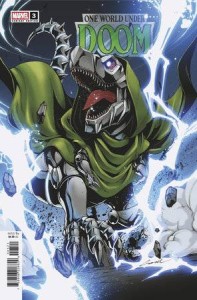 ONE WORLD UNDER DOOM #3 (OF 9) GODTAIL DOOMASAUR VAR