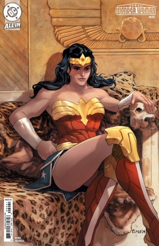 WONDER WOMAN #20 CVR D INC 1:25 TIRSO CARD STOCK VAR