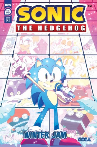 SONIC THE HEDGEHOG WINTER JAM ONESHOT #1 CVR C 10 COPY TBA