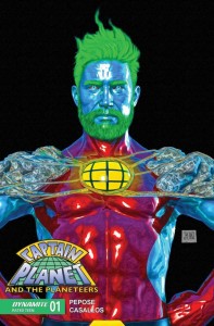 CAPTAIN PLANET #1 CVR S FOC BONUS SPEARS BLACK FOIL
