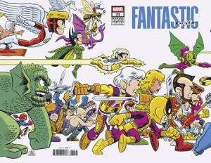 FANTASTIC FOUR #31 GIARRUSSO MARVEL UNIVERSE CONNECT VAR A