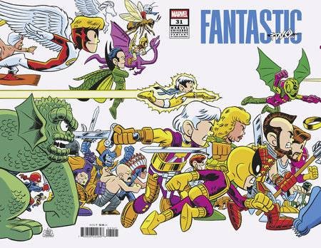 FANTASTIC FOUR #31 GIARRUSSO MARVEL UNIVERSE CONNECT VAR A