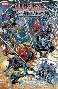 SPIDER-VERSE VS VENOMVERSE #1 JAVIER GARRON FOIL VAR