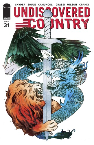 UNDISCOVERED COUNTRY #31 CVR B LEE GARBETT VAR