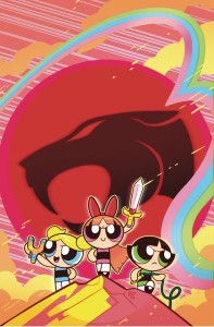 THUNDERCATS POWERPUFF GIRLS #1 CVR G GANUCHEAU METAL PREMIUM