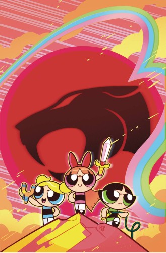 THUNDERCATS POWERPUFF GIRLS #1 CVR H GANUCHEAU HOLOFOIL PREMIUM