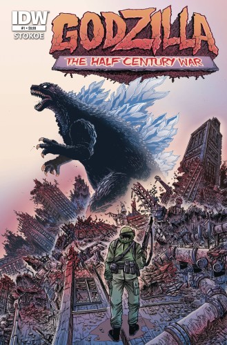 GODZILLA 70TH ANNIV FOIL CLASSICS HALF CENTURY WAR #1