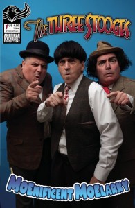 THREE STOOGES MOENIFICENT MOELARKY CVR D STOOGETALK PHOTO