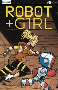 ROBOT + GIRL #8 CVR A RUN FOR THEIR LIVES