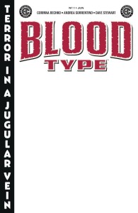 EC BLOOD TYPE #1 CVR H BLANK SKETCH