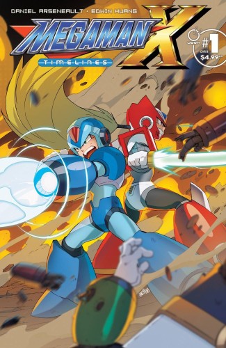 MEGA MAN X TIMELINES #1 CVR B STEINBACH