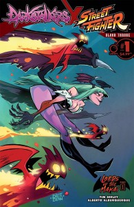 DARKSTALKERS X STREET FIGHTER BLOOD THRONE #1 CVR B