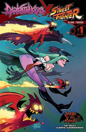 DARKSTALKERS X STREET FIGHTER BLOOD THRONE #1 CVR B