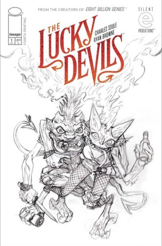 LUCKY DEVILS #1 (OF 9) 4TH PTG CVR A RYAN BROWNE