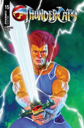 THUNDERCATS #15 CVR X FOC BONUS SPEARS GREEN FOIL VIRGIN