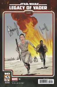 STAR WARS LEGACY OF VADER #4 FORCE AWAKENS 10TH ANN VAR