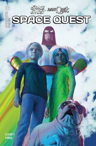 SPACE GHOST JONNY QUEST SPACE QUEST #1 CVR V SPEARS FOIL