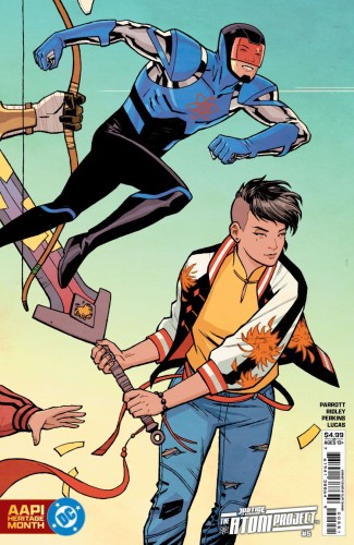 JUSTICE LEAGUE THE ATOM PROJECT #5 (OF 6) CVR D CLIFF CHIANG AAPI HERITAGE MONTH CONNECTING CARD STOCK VAR