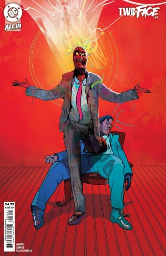 TWO-FACE #6 (OF 6) CVR B CHRISTIAN WARD CARD STOCK VAR