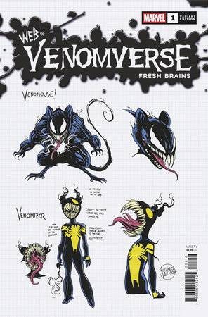 WEB OF VENOMVERSE FRESH BRAINS #1 10 COPY INCV VECCHIO VAR