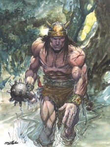SAVAGE SWORD OF CONAN #9 CVR C FOC ADAMS VIRGIN