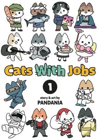 CATS WITH JOBS GN VOL 01 (9798893734584)