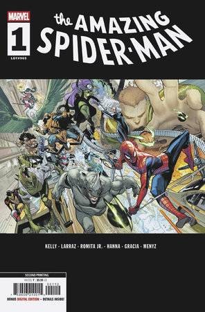 AMAZING SPIDER-MAN #1 2ND PTG PEPE LARRAZ VAR