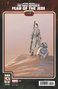 STAR WARS HIGH REPUBLIC FEAR OF THE JEDI #4 (OF 5) 10TH ANN VAR