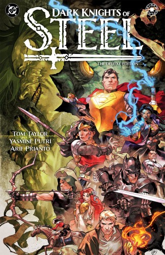 DARK KNIGHTS OF STEEL THE DELUXE EDITION HC BOOK MARKET YASMINE PUTRI CVR (9781799501145)