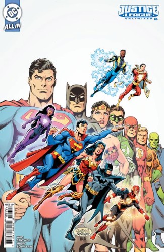 JUSTICE LEAGUE UNLIMITED #6 CVR E INC 1:25 DAN JURGENS CARD STOCK VAR (WE ARE YESTERDAY)