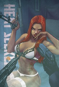 HEAT SEEKER EXPOSED GUN HONEY SERIES #1 CVR M FOC BRAO OUTFIT